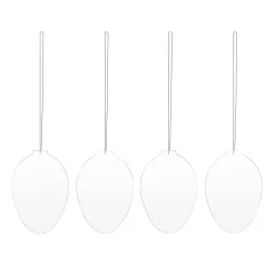 Easter Deco eggEaster decoration 4-pack, White