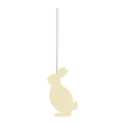 Easter Deco hare Easter decoration 4-pack, Light yellow