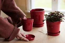 Elise pot S Ø14 cm, Burgundy