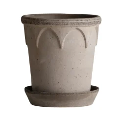 Elizabeth flower pot Ø14 cm, grey