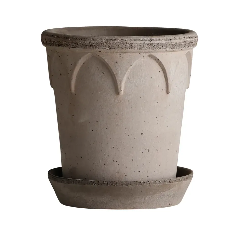 Elizabeth flower pot Ø14 cm, grey