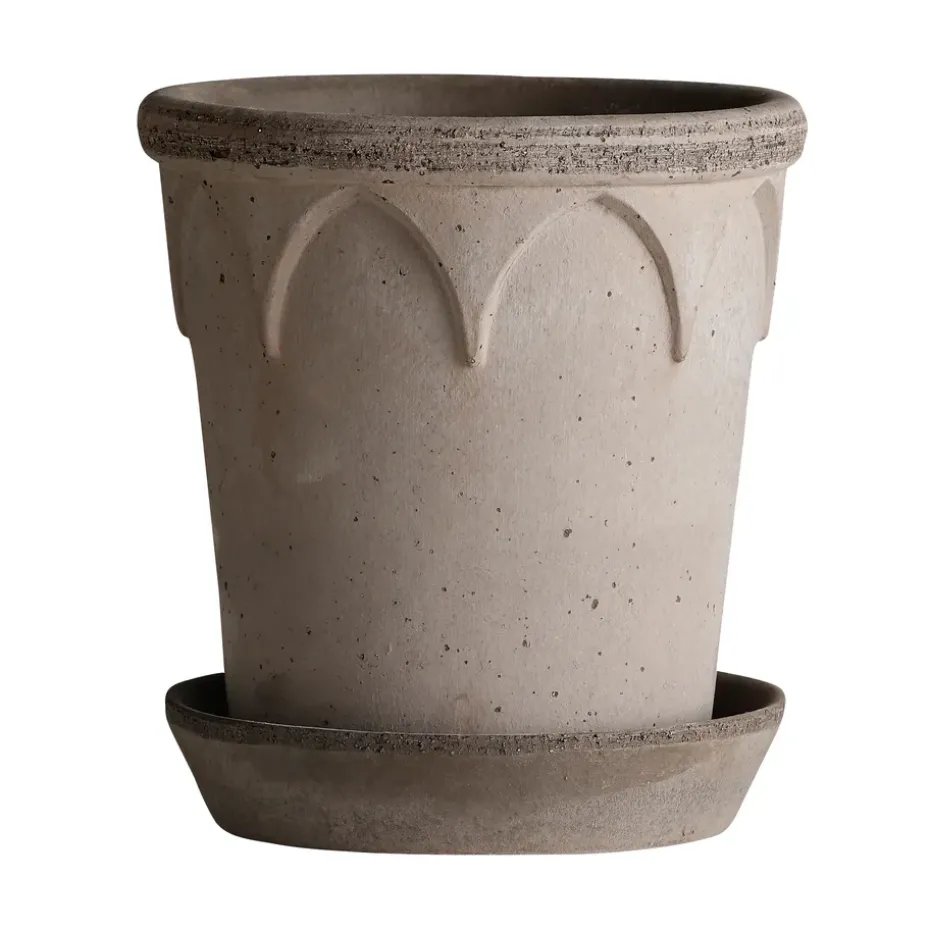 Elizabeth flower pot Ø18 cm, grey