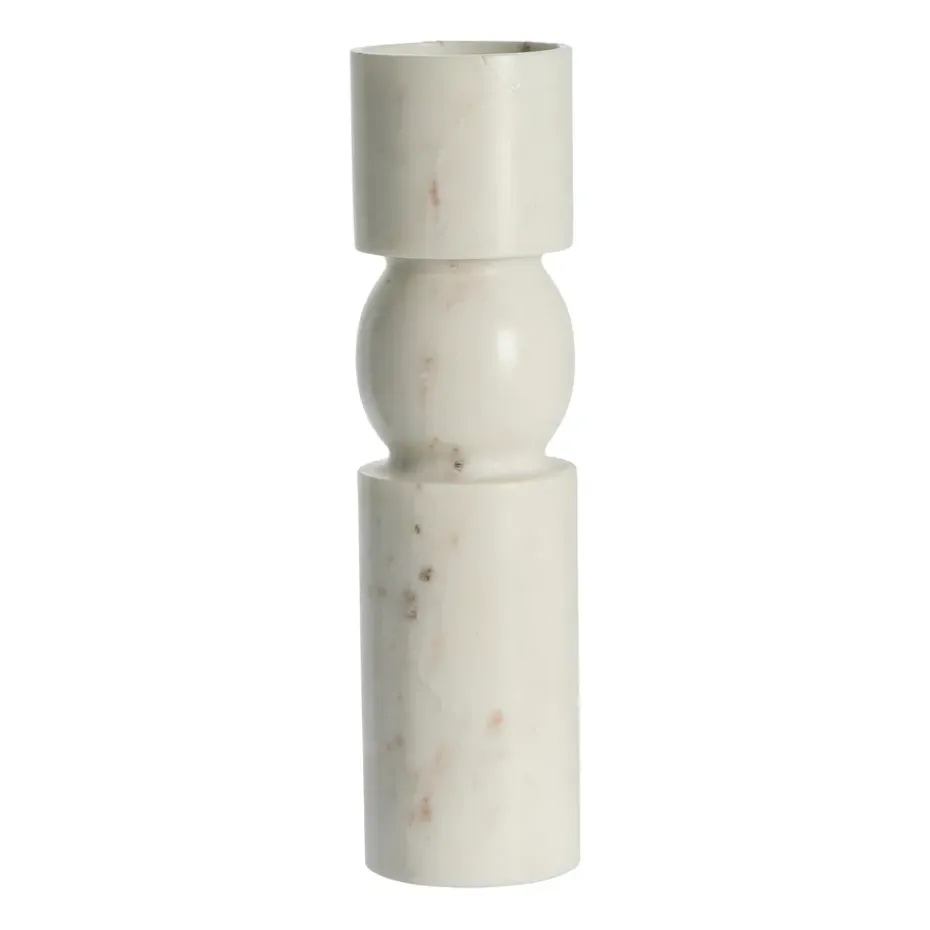 Ellia candle holder 30 cm, White