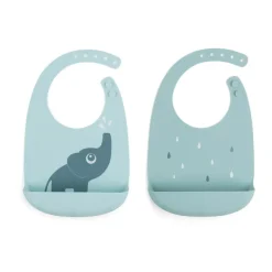Elphee Bib 2-Pack, Blue