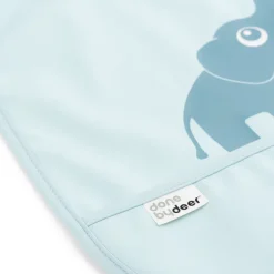 Elphee bib with velcro 2-pack, Blue