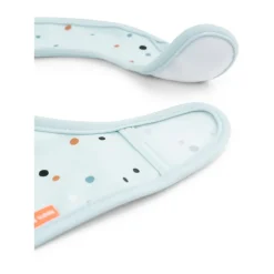Elphee bib with velcro 2-pack, Blue
