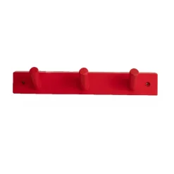 Else hook strip 3 hooks, Red