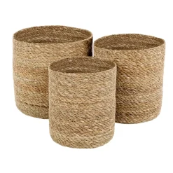 Emil storage basket 3-pack small, nature