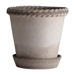 Emilia flower pot 16 cm, Grey