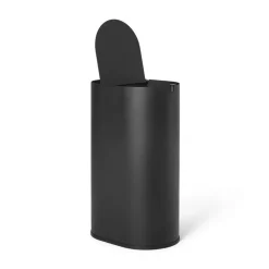 Enkel waste bin small, Black