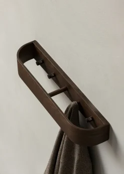 Epoch clothes hanger 50 cm, Dark stained oak