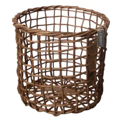 Ernst basket bamboo 4-pack, Dark brown