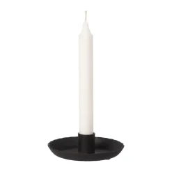 Ernst candle holder Ø12 cm, Black
