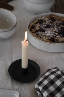 Ernst candle holder Ø12 cm, Black