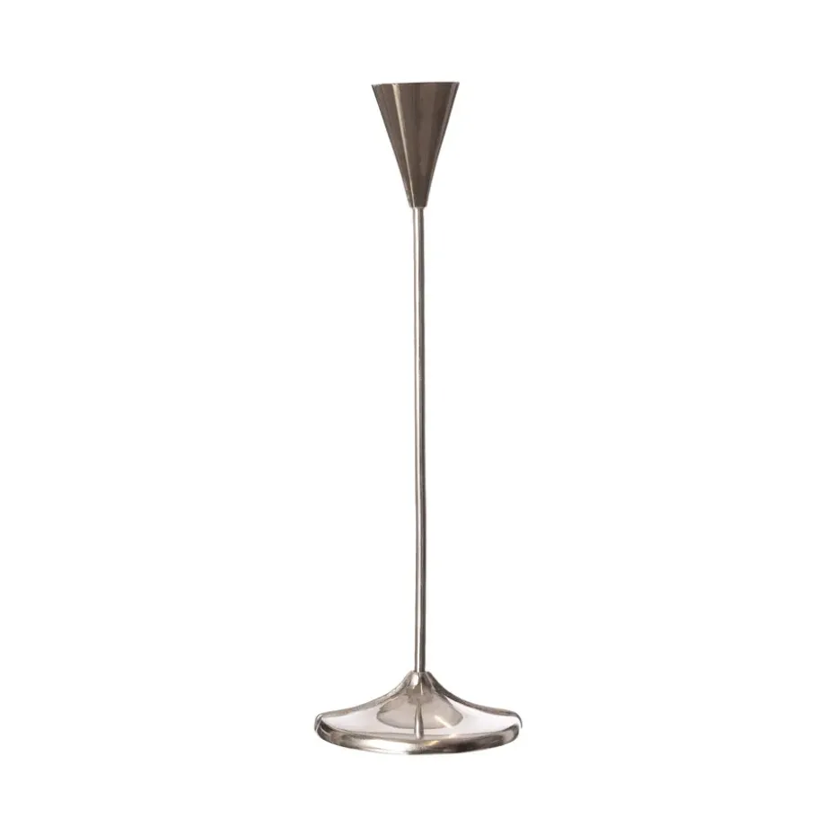 Ernst candlestick chrome, 25 cm