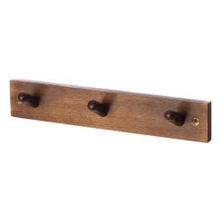 Ernst coatrack 3 hooks, Brown