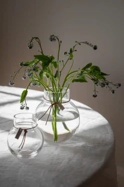 Ernst glass vase H14cm Ø13cm, clear