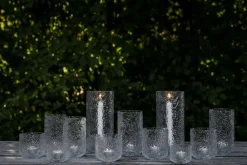Ernst patterned candle holder, Ø10x9 cm