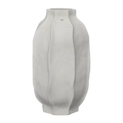 Ernst stoneware vase Ø18x30 cm, Natural white