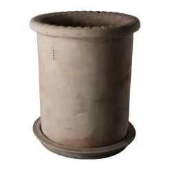 Ernst terracotta pot with saucer, Ø25x28 cm