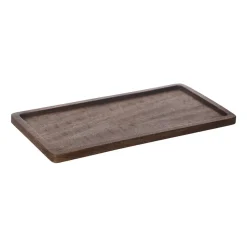 Ernst wooden tray 15x30 cm, Dark brown