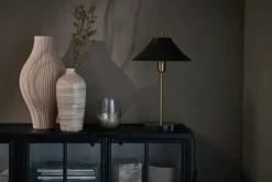Esmia decorative vase 50 cm, Powder