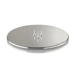 ester & erik candle plate Ø12 cm polished, silver