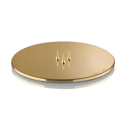 ester & erik candle plate Ø12 cm polished, gold
