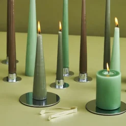 ester & erik chandelier 37 cm 2-pack lacquered, Green soil 70-0