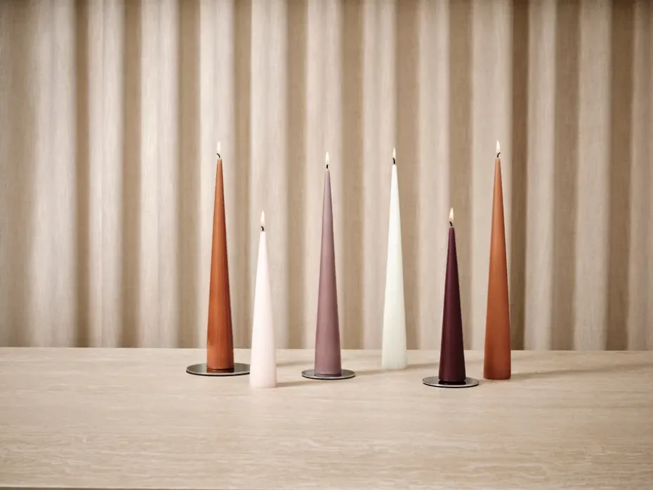 ester & erik chandelier 37 cm 2-pack matte, Winter rose 84