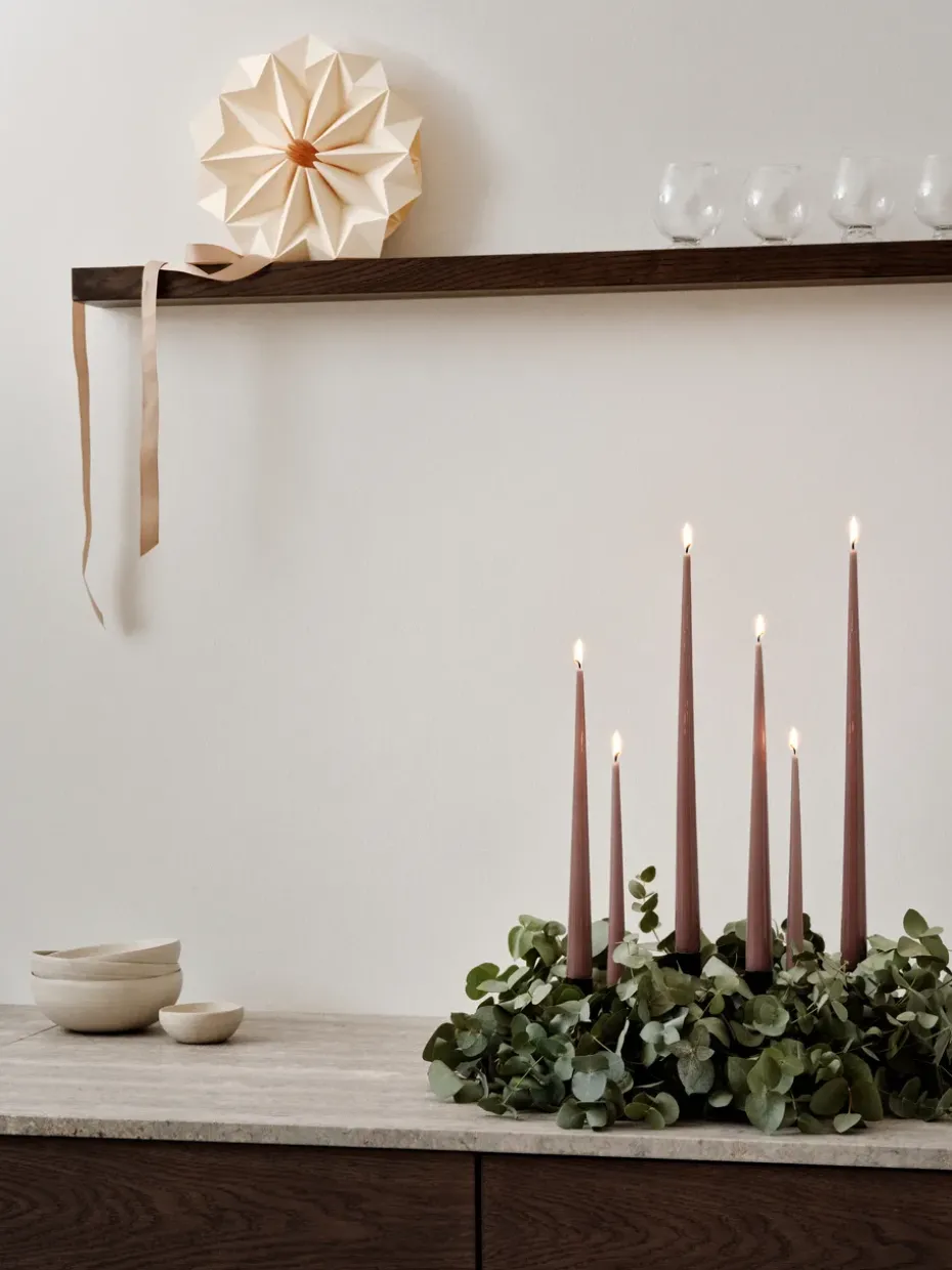 ester & erik light 4-pack lacquered, Winter rose 84, 32 cm