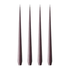 ester & erik light 4-pack lacquered, muted mauve, 32 cm