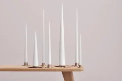 ester & erik light 4-pack lacquered, pure white, 32 cm