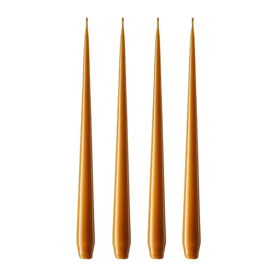 ester & erik light 4-pack lacquered, mörk saffran, 32 cm