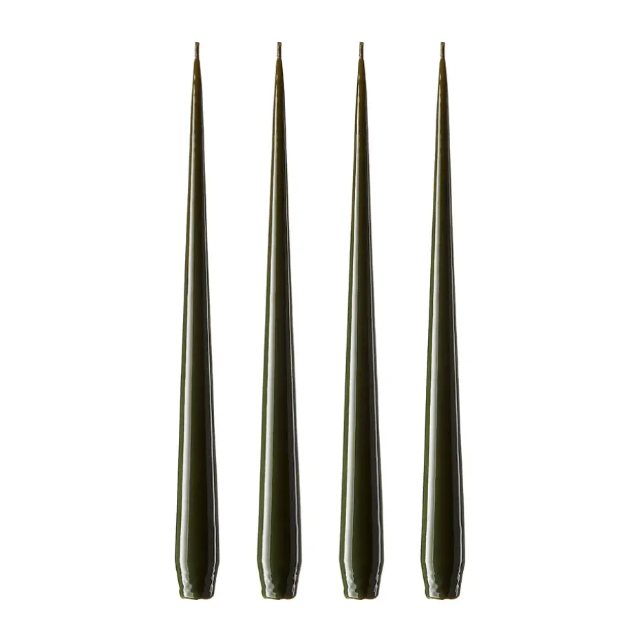ester & erik light 4-pack lacquered, mörk deep forest, 32 cm