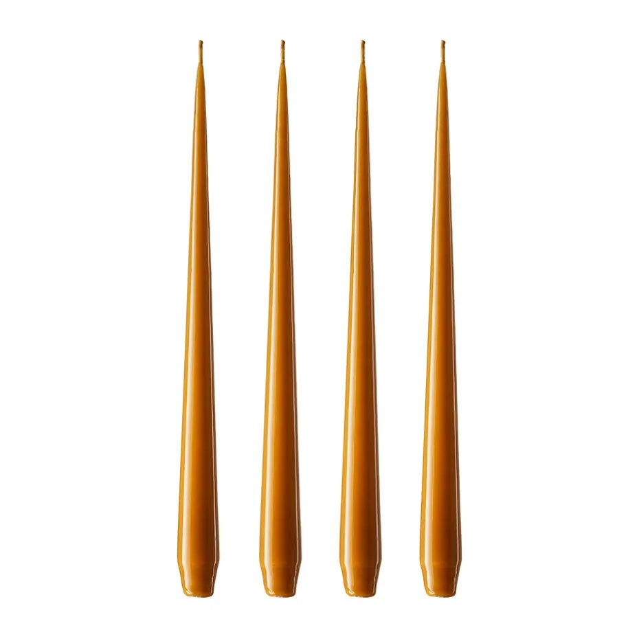 ester & erik light 4-pack lacquered, mörk saffran, 42 cm