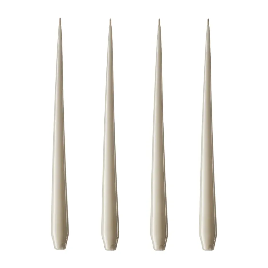 ester & erik light 4-pack lacquered, linen grey, 32 cm