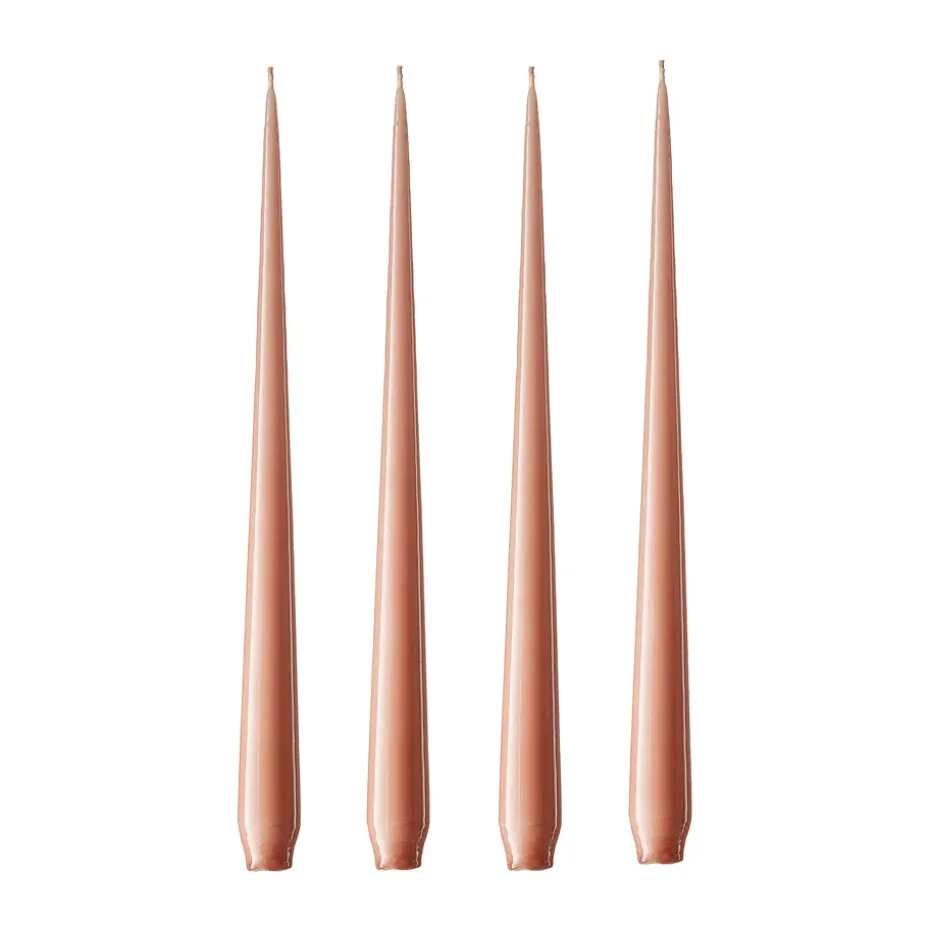 ester & erik light 4-pack lacquered, rosy caramel, 42 cm