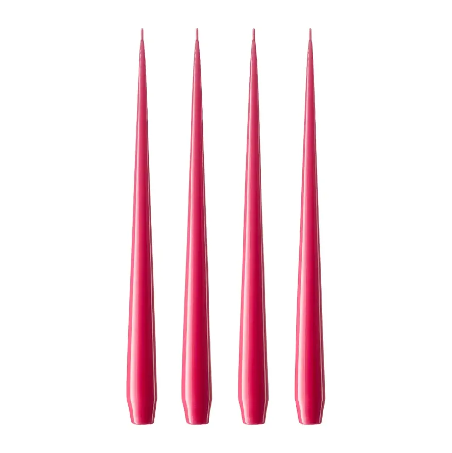 ester & erik light 4-pack lacquered, Deep pink 41/2, 42 cm