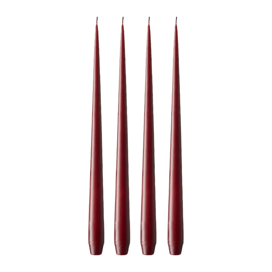 ester & erik light 4-pack matte, Deep wine 44/2, 42 cm