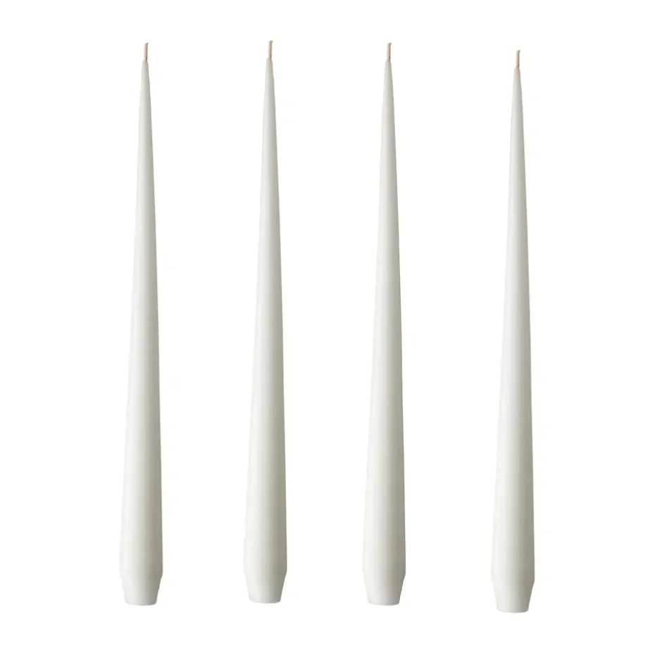 ester & erik light 4-pack matte, pure white, 32 cm