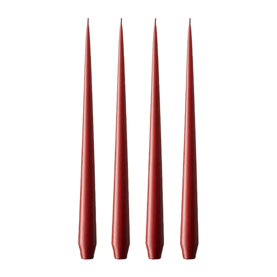 ester & erik light 4-pack matte, aged rust, 42 cm
