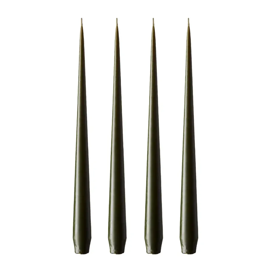 ester & erik light 4-pack matte, mörk deep forest, 32 cm