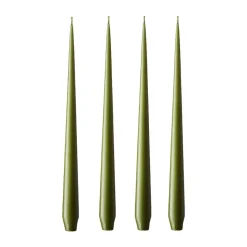 ester & erik light 4-pack matte, olive glow, 42 cm