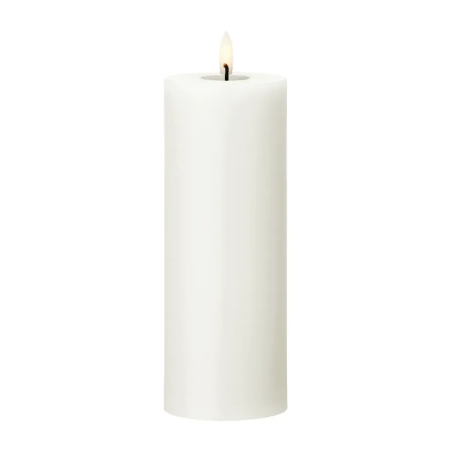 ester & erik pillar candle LED, 10 Silky, 20 cm