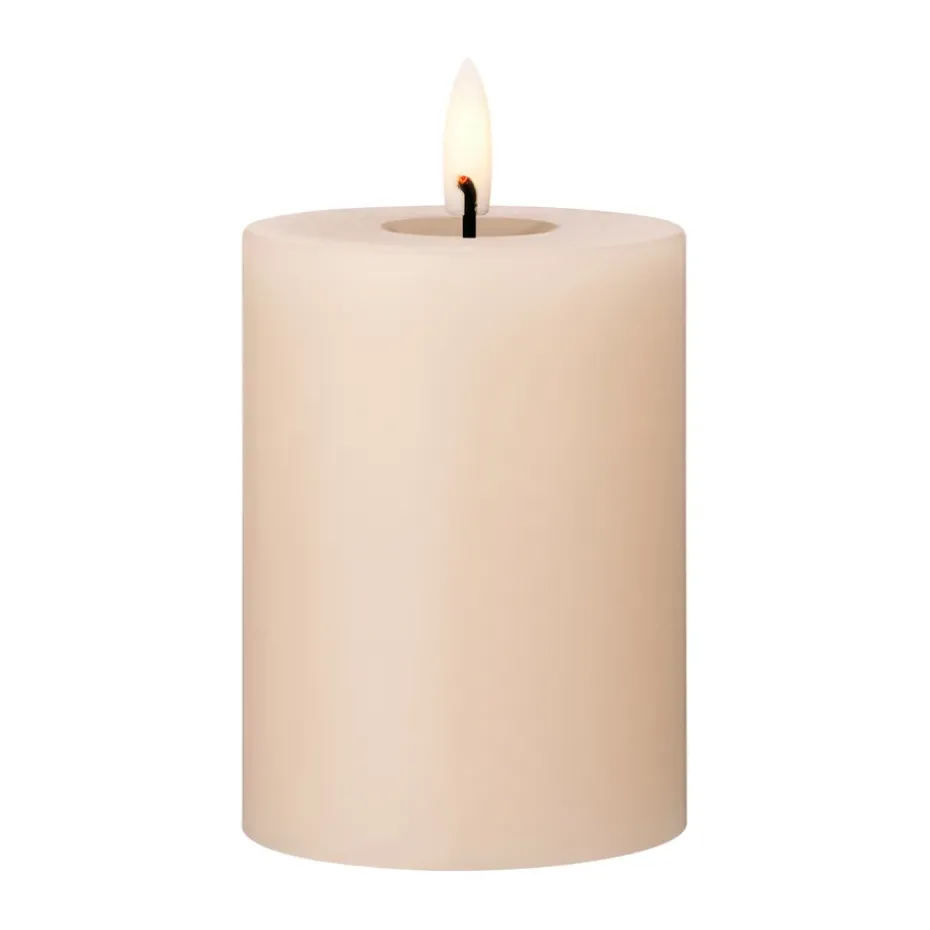 ester & erik pillar candle LED, 11 Ice Latte, 10 cm
