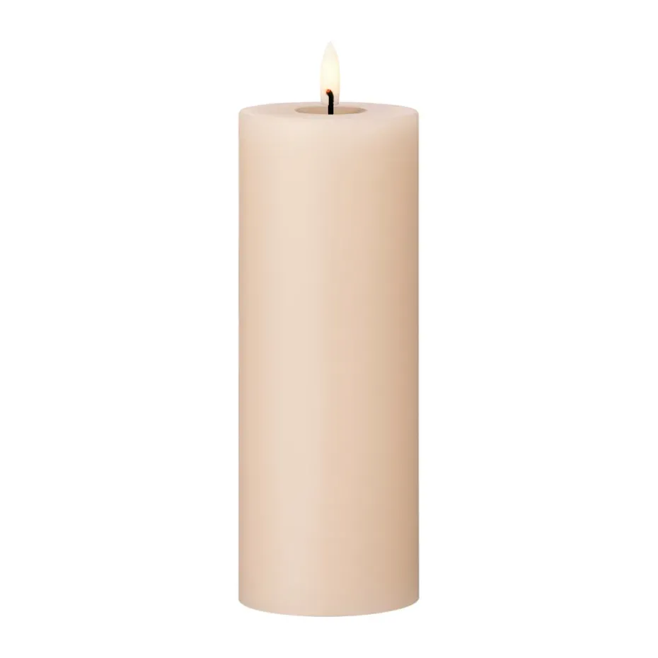 ester & erik pillar candle LED, 11 Ice Latte, 20 cm