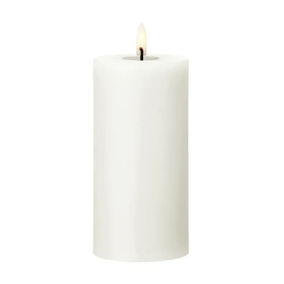 ester & erik pillar candle LED, 10 Silky, 15 cm