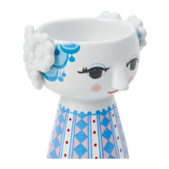 Eva candlestick 9,5 cm, Dark blue