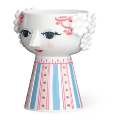 Eva candlestick 9,5 cm, Pink